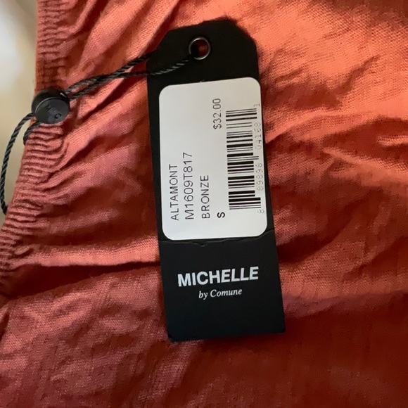 Michelle by Comune Cross-over Halter Top - Picture 4 of 4